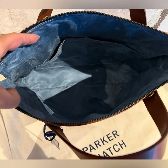 NWT‼️Parker Thatch Cognac Croc Charlie RARE Limited Edition